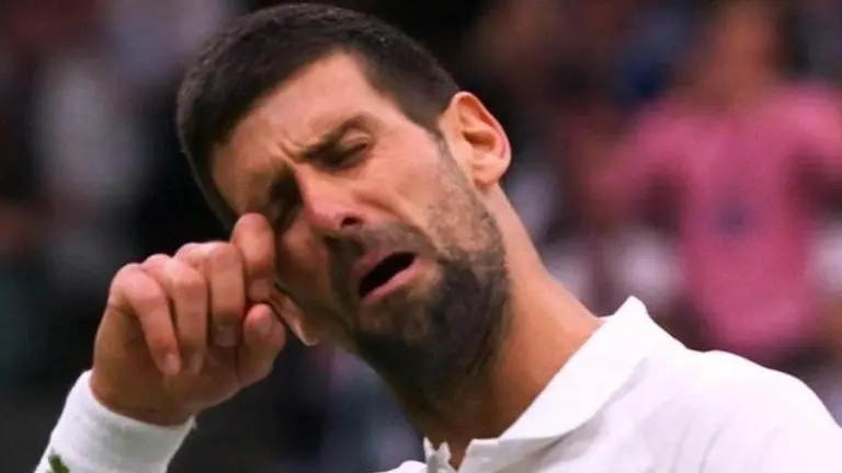 'He’s so insecure': Fans vexed with Novak Djokovic after he mocked the Wimbledon crowd