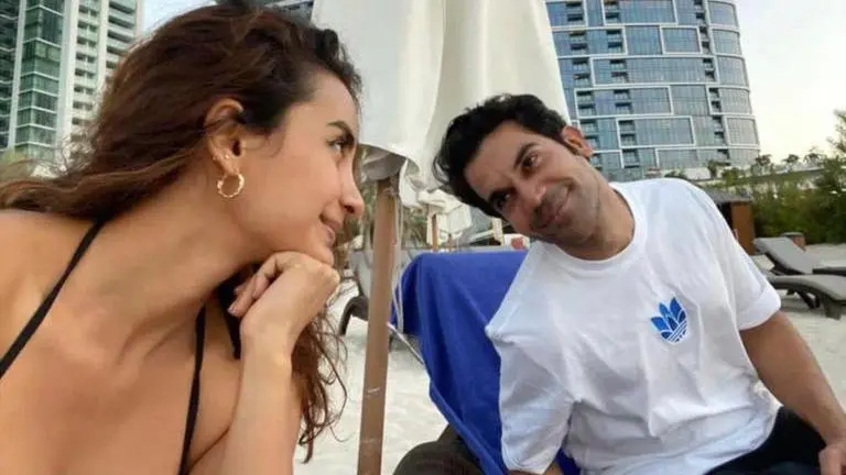 Patralekhaa shares monochrome photo of her that makes boyfriend Rajkumar Rao say 'Hottie' Patralekhaa & Rajkumar Rao