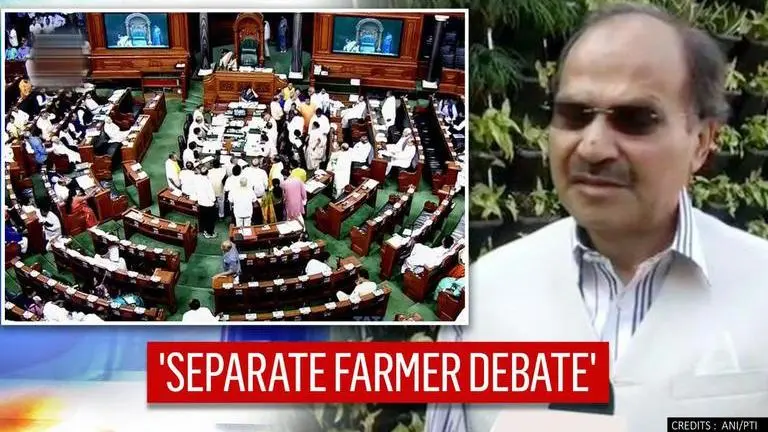 Opposition demands separate discussion on farmers' issue amid Lok Sabha ruckus for 4th day Lok Sabha