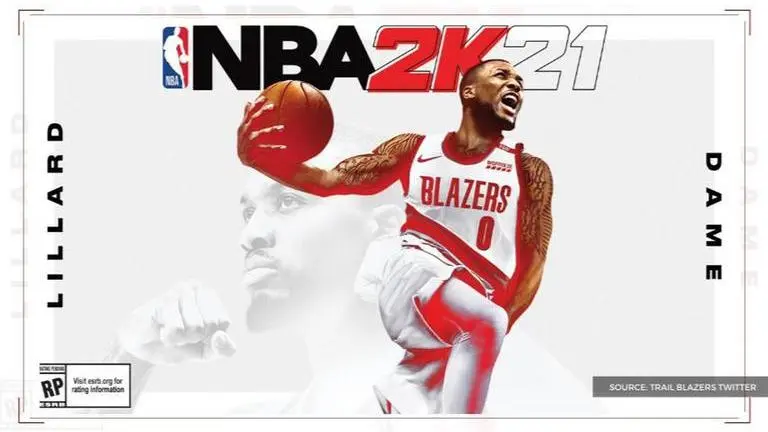 Damian Lillard honoured on becoming first Trail Blazer player to appear on NBA2K cover damian lillard
