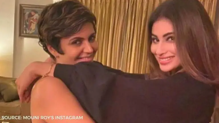 Mouni Roy pens heartfelt note on Mandira Bedi's birthday, says 'Phoebe to my Rachel' Source - Mouni Roy's Instagram