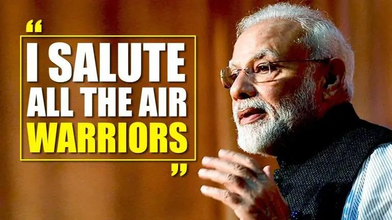 87th Air Force Day: PM Narendra Modi salutes the Indian Air Force Air Force Day
