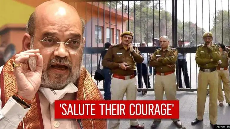 HM Amit Shah hails courage & determination of Delhi Police on 74th Foundation Day Amit Shah