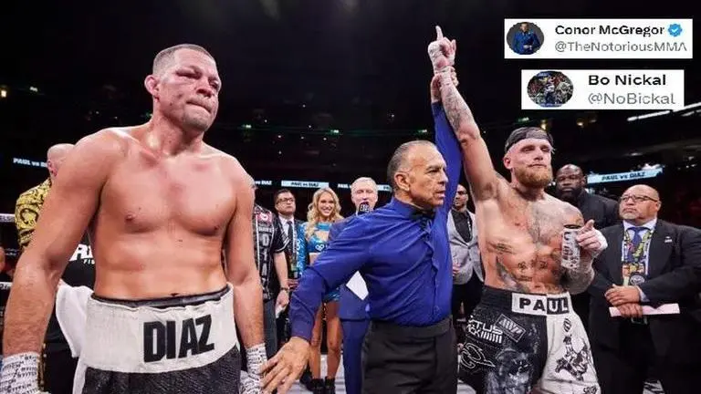 'Nate was ready for another 10 rounds': MMA world reacts to Jake Paul vs Nate Diaz fight Nate Diaz