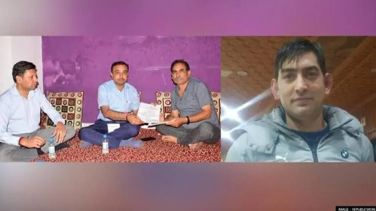 Slain Pandit Rahul Bhat's wife appointed by J&K Govt, ex-gratia handed over to family Rahul Bhat