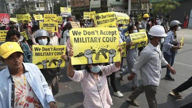 Myanmar's city hospital received 34 dead bodies after March 14 violence amid coup: Report Myanmar