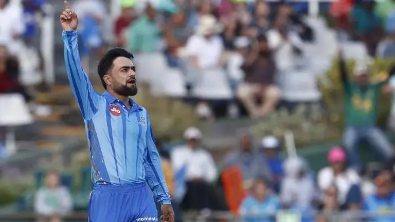 24-year old Rashid Khan achieves massive feat during SA20 match, takes 500th T20 wicket Rashid Khan