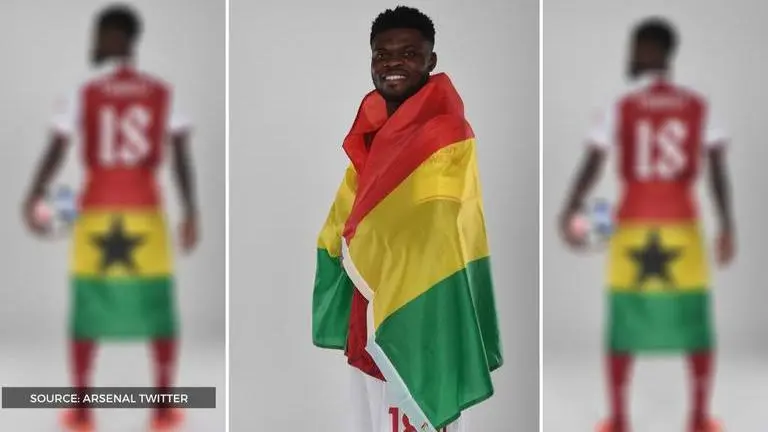 Thomas Partey has a tattoo of his OWN FACE that reminds him of responsibility Thomas Partey