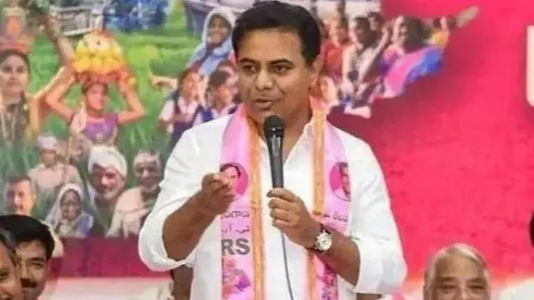 Guttula Rama Rao TRS Working President Rama Rao seeks removal of GST on handloom ...