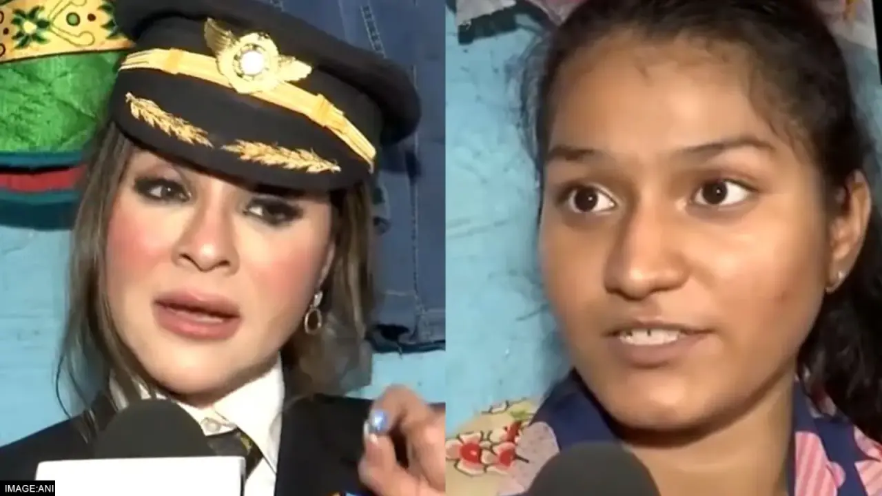 Air India Pilot Zoya Agarwal helps Dharavi girl in realizing her dream of becoming pilot dharavi girl