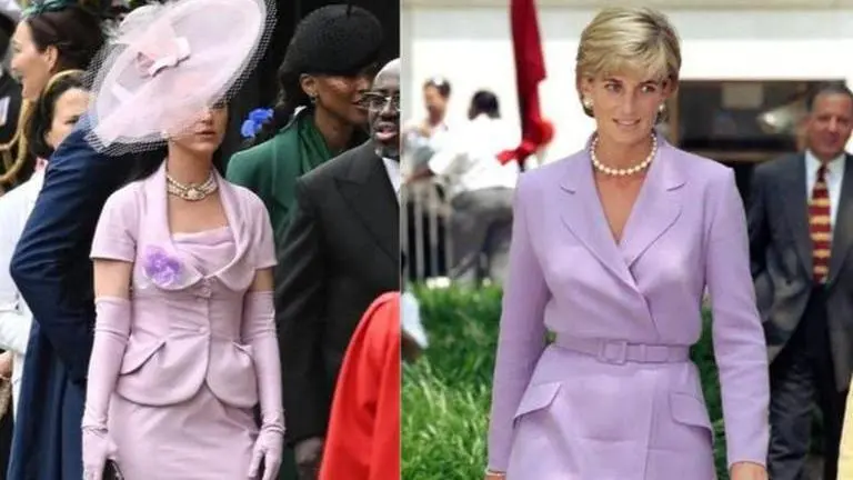 Katy Perry honours Princess Diana in lilac at King Charles III's coronation? Katy Perry