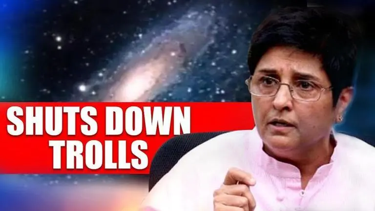 Kiran Bedi shuts down trolls over 'Sun Chanting Om' video shared by her Kiran Bedi