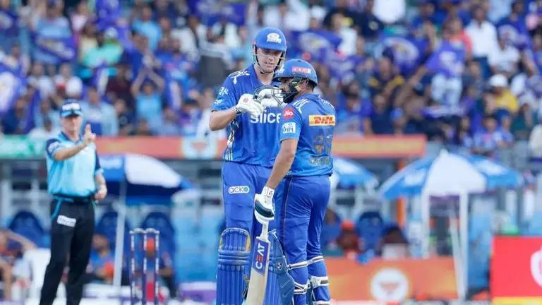 MI vs SRH IPL highlights: Mumbai defeat Sunrisers by 8 wickets MI vs SRH live score IPL 2023 Mumbai Indians vs Sunrisers Hyderabad live updates