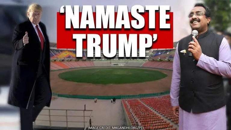 Ahmedabad to welcome US President with grand 'Namaste Trump' event, declares Ram Madhav Ram