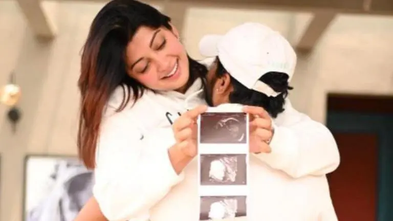 Pranitha Subhash announces pregnancy with husband Nitin, shares pics from maternity shoot Pranitha Subhash pregnant