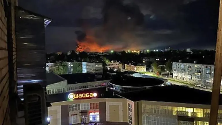 2 killed in Kyiv as Russia blames Ukraine for biggest drone attack since war began Pskov
