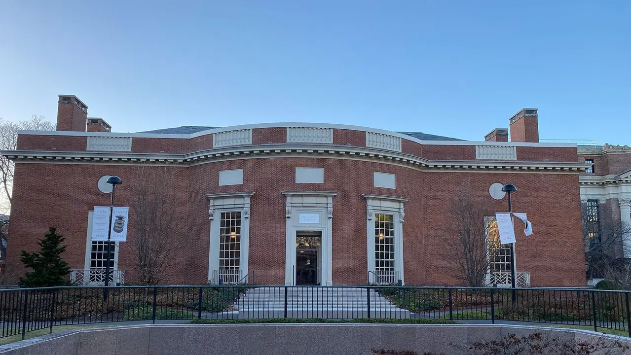 Harvard's Houghton Library.