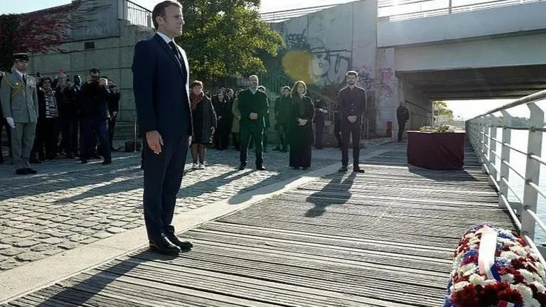Emmanuel Macron condemns 1961 massacre of Algerians during 1961 Paris Protests Emmanuel Macron