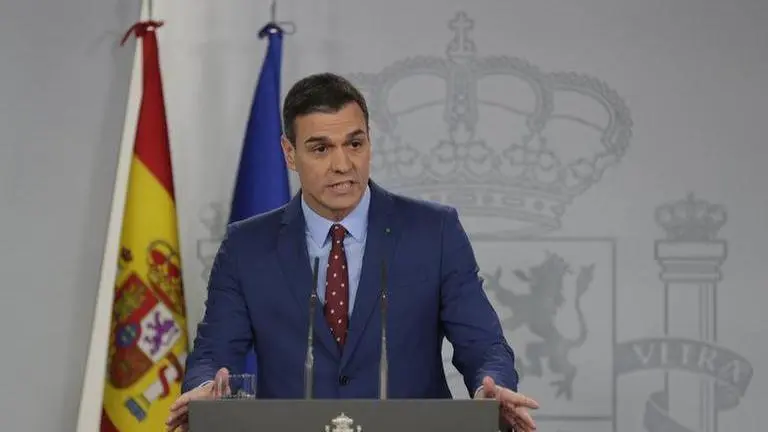 Spain Prime Minister Pedro Sanchez says coronavirus 'has not disappeared' Spain Prime Minister Pedro Sanchez says coronavirus 'has not disappeared'