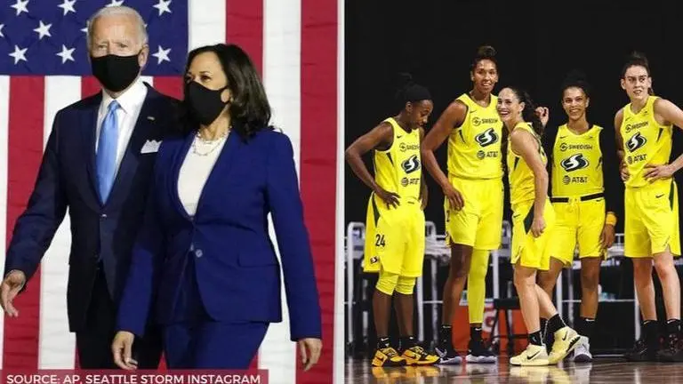 WNBA's Seattle Storm choose to endorse Biden-Harris as a team in unusual pro sports move wnba