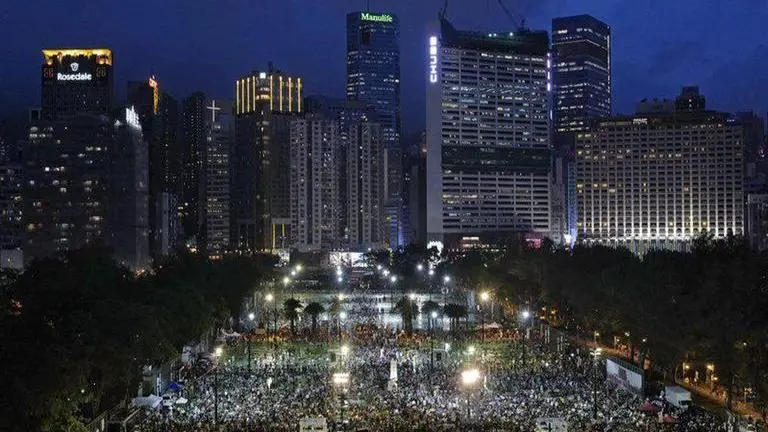 HK activist criticises ban of Tiananmen vigil
