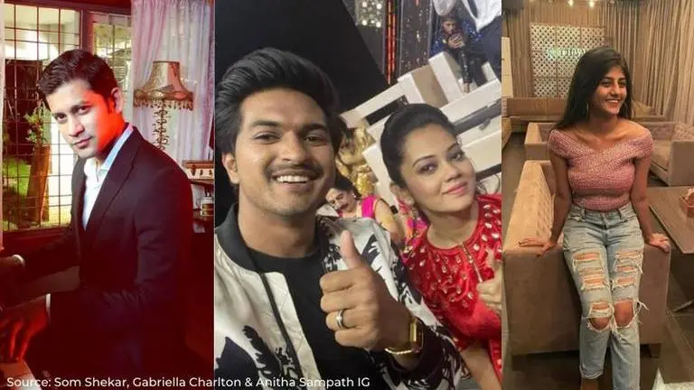 Som Shekar, Gabriella Charlton & Anitha Sampath IG