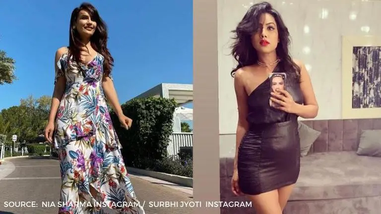 Nia Sharma and Surbhi Jyoti show how to rock perfect party wear Nia Sharma