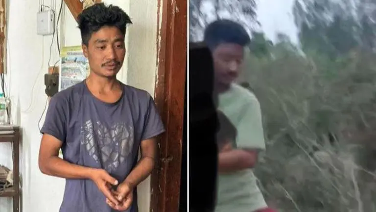 Manipur Gangrape: Sole arrested accused's photo out, clearly seen in viral video Manipur Gangrape: Sole Arrested