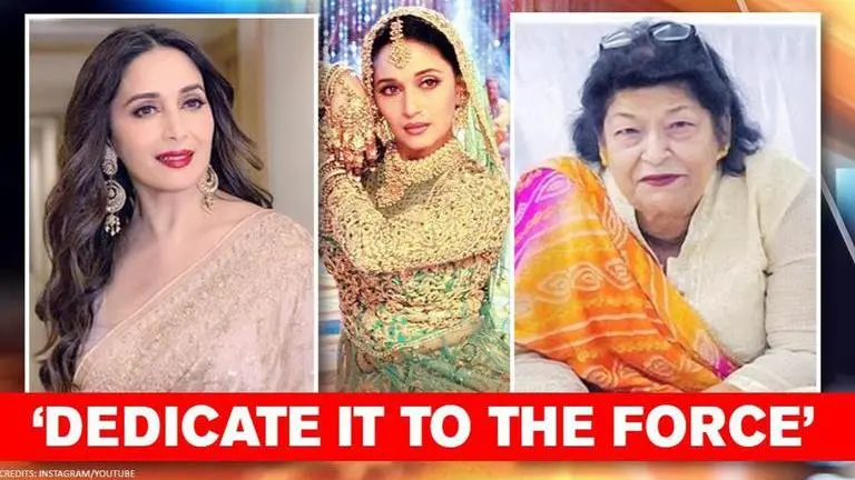 18 years of 'Devdas': Madhuri Dixit dedicates her finest performance to Saroj Khan 18 years of 'Devdas': Madhuri Dixit dedicates her finest performance to Saroj Khan