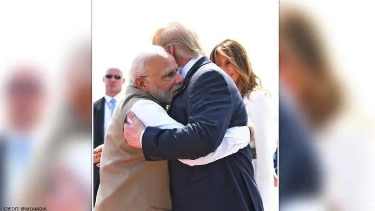 Sneak peek to the best photos of Donald Trump's visit to Ahmedabad Donald Trump