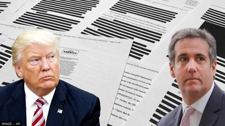 Donald Trump may have leaked classified info to Iran or Russia, claims his former lawyer Trump