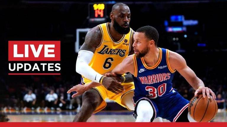 NBA playoffs updates Warriors vs Lakers live score nba score Lebron James vs Stephen Curry