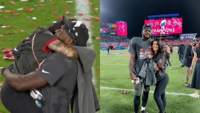 Chris Godwin celebrates Super Bowl win adorably with childhood sweetheart Mariah DelPercio Chris Godwin