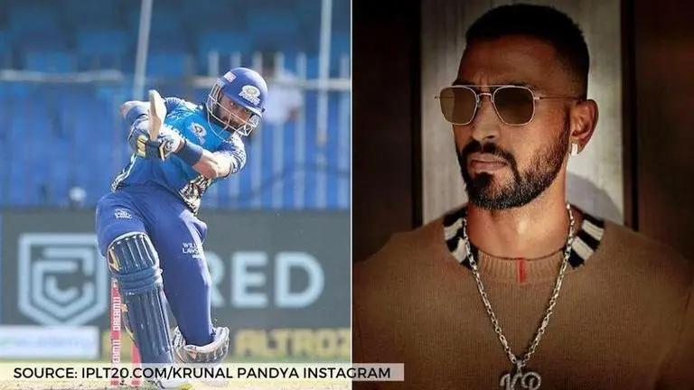 Krunal Pandya matching up with brother Hardik in style quotient? Fans wooed on Instagram Krunal Pandya