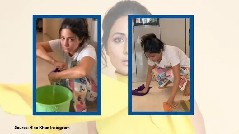 Hina Khan gives fans 'tadka of entertainment' in the most relatable way during quarantine hina khan