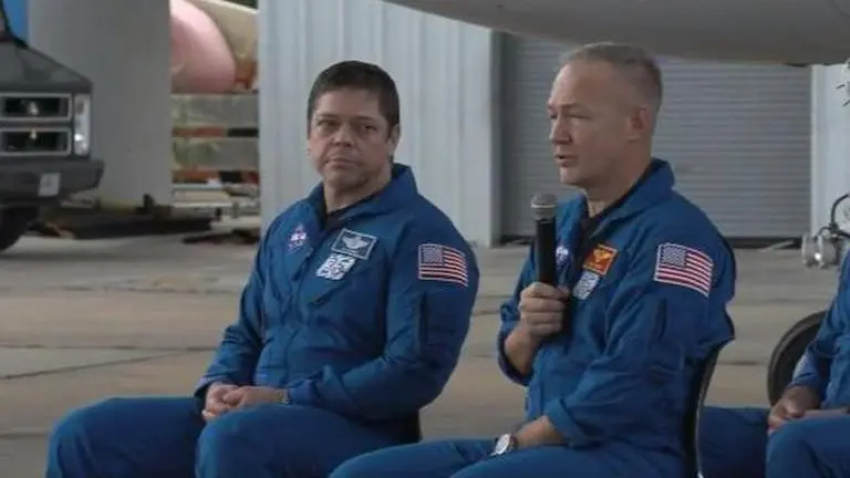 Astronauts revisit their mission aboard ISS after returning to Earth in SpaceX capsule LaunchAmerica