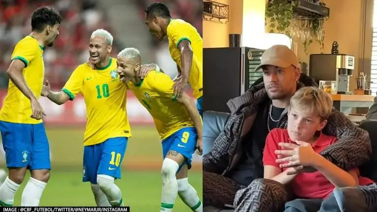 Neymar's telling reaction during Brazil's announcement of World Cup team goes viral: Watch Neymar