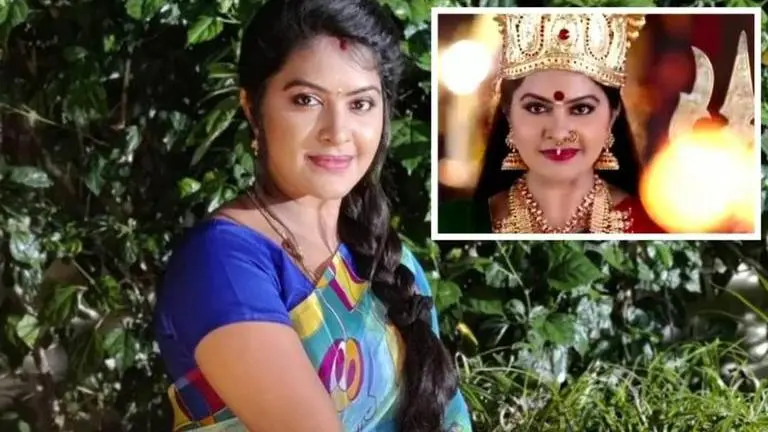 Rachitha from 'Naam Iruvar Namakku Iruvar' shares 'Amman' look; leaves fans guessing Rachitha