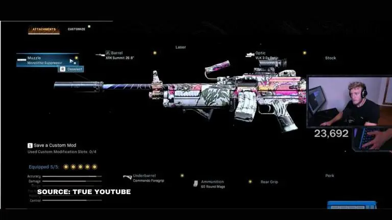 TFUE Bruen Loadout: Take a look at the streamer's Bruen MK9 LMG loadout tfue bruen loadout
