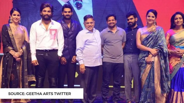 Allu Aravind shares sweet message for Anasuya Bharadwaj at event: 'I really like you' Allu Aravind