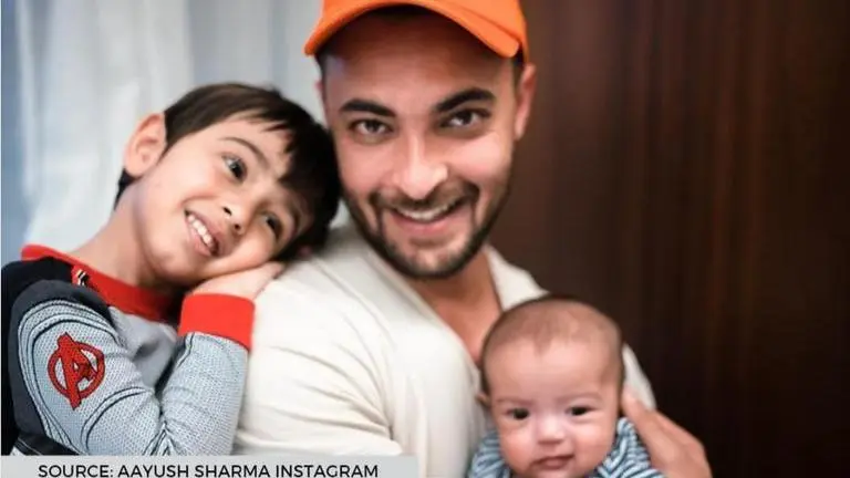 Aayush Sharma says his son Ahil keeps asking him 'Why can’t I see Corona?' Aayush Sharma