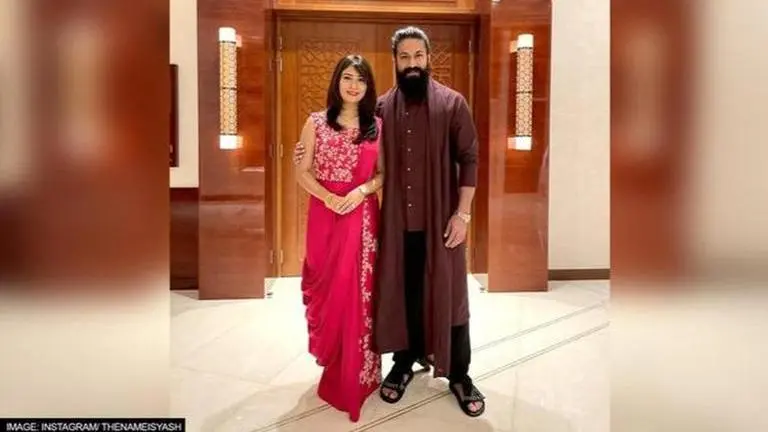 KGF's Yash, Radhika Pandit celebrate 5th wedding anniversary, actress pens special note Yash
