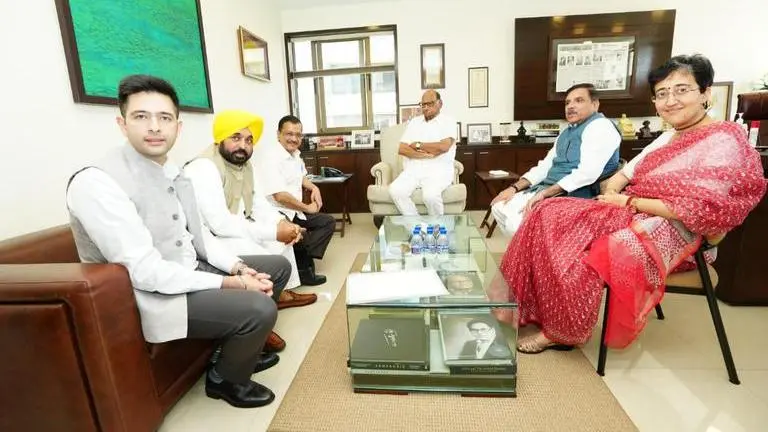 Kejriwal calls on non-BJP parties to defeat bill on Centre's ordinance in Rajya Sabha AAP