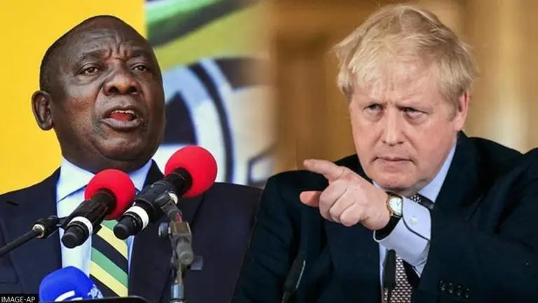 SA Prez Ramaphosa speaks to Boris Johnson, seeks nation's removal from UK travel red list South Africa