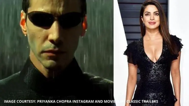 Priyanka Chopra joins the cast of Keanu Reeves' much-anticipated 'The Matrix 4'? priyanka chopra