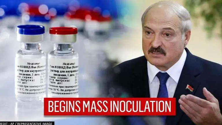 COVID-19: Belarus becomes first country after Russia to begin inoculation using Sputnik V COVID-19: Belarus begins mass inoculation using Russia's Sputnik V jabs