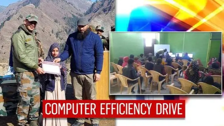 Army successfully completes 'IT Literacy Mission with Passion' in J&K's Ramban district Indian Army