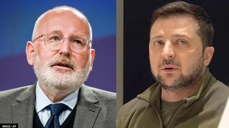 European Commission's Timmermans asserts bloc cannot 'say no' to Ukraine's candidature European Commission