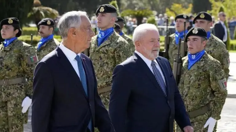 Brazil's President Lula kicks off visit to European ally Portugal