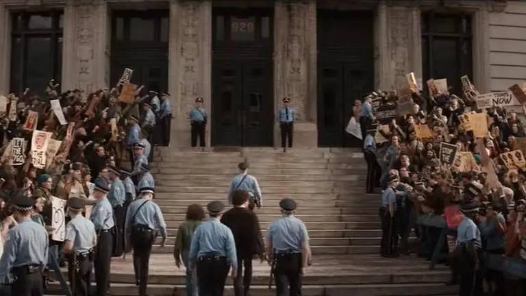 The Trial of The Chicago 7 review: A sharp commentary on democracy, riots & revolution the trial of the chicago 7 review